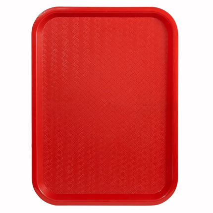 Khay Nhựa Căng Tin Winco FFT-1216R 40.6 cm x 30.5 cm Màu Đỏ