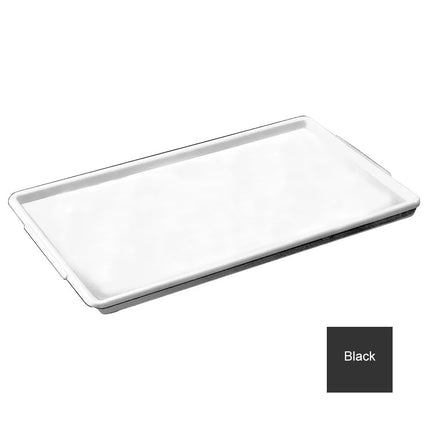 Khay Nhựa Channel D926-B - 22.9x66 cm, Nhựa Styrene, Màu Đen
