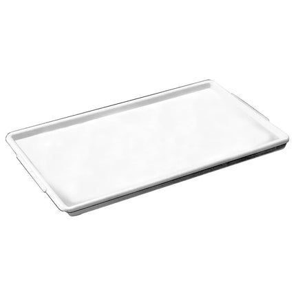 Khay Nhựa Channel P1218-W - 31.8x45.7 cm, Nhựa Styrene, Màu Trắng