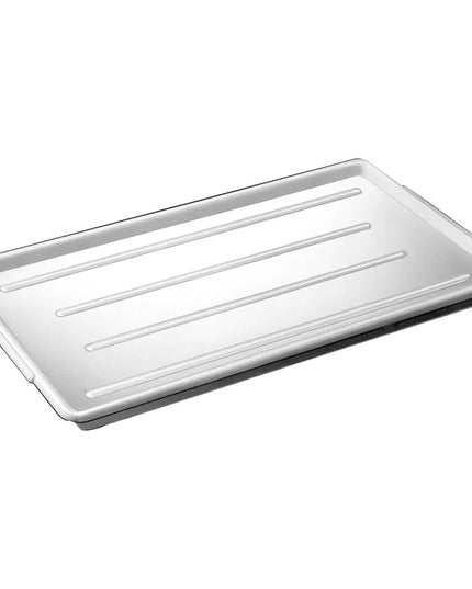 Khay Nhựa Channel P1224-W - 31.8x61 cm, Nhựa Styrene, Màu Trắng