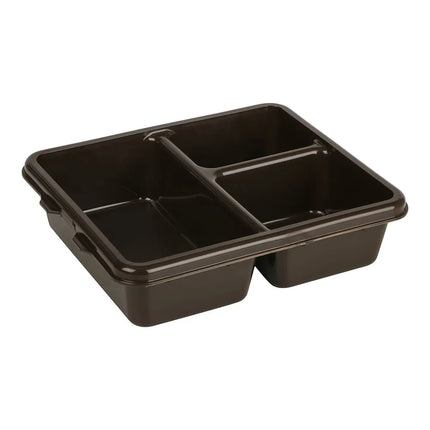 Khay Nhựa Chia 3 Ngăn Cambro 9113CP167 22.5 cm x 27.1 cm Màu Nâu