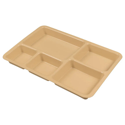 Khay Nhựa Chữ Nhật Cambro 1411CP161 5 Ngăn 36.5 x 26.8 cm Màu Tan