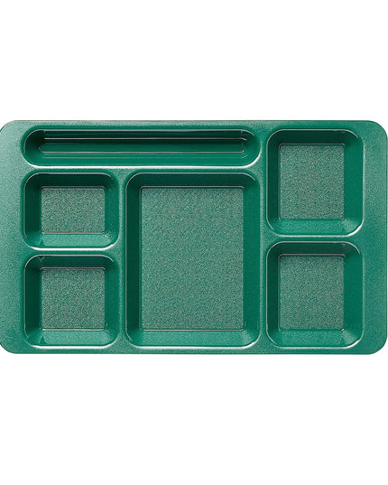 Khay Nhựa Chữ Nhật Cambro 1596CW119 6 Ngăn 22.9 x 38.1 cm Xanh Sherwood