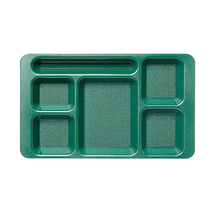 Khay Nhựa Chữ Nhật Cambro 1596CW119 6 Ngăn 22.9 x 38.1 cm Xanh Sherwood