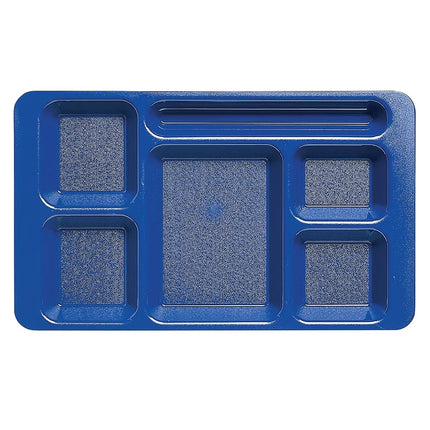 Khay Nhựa Chữ Nhật Cambro 1596CW186 6 Ngăn 22.9 x 38.1 cm Xanh Navy
