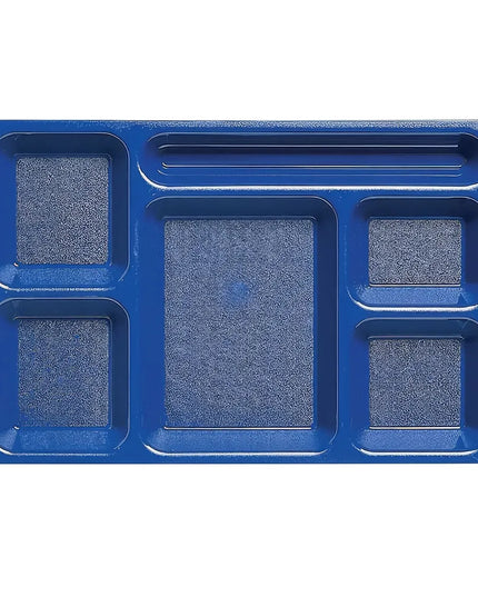 Khay Nhựa Chữ Nhật Cambro 1596CW431 6 Ngăn 22.9 x 38.1 cm Xanh Navy