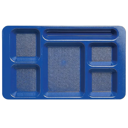 Khay Nhựa Chữ Nhật Cambro 1596CW431 6 Ngăn 22.9 x 38.1 cm Xanh Navy