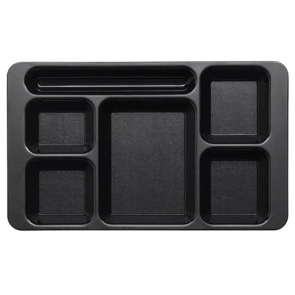 Khay Nhựa Chữ Nhật Cambro 915CW-110 6 Ngăn 22.2 x 38.1 cm Đen