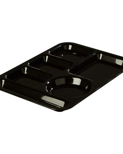 Khay Nhựa Chữ Nhật Carlisle 61403 6 Ngăn 35.2 x 25.1 cm Đen