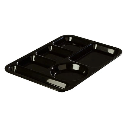 Khay Nhựa Chữ Nhật Carlisle 61403 6 Ngăn 35.2 x 25.1 cm Đen