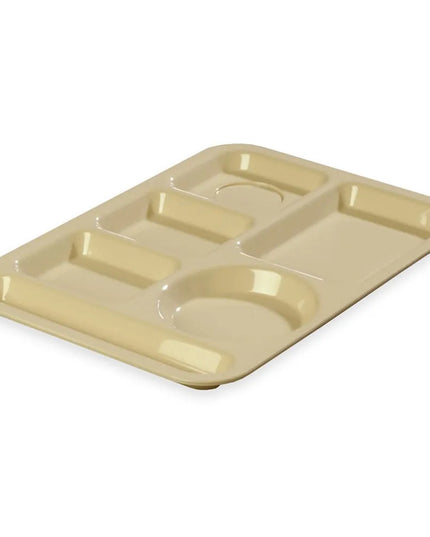 Khay Nhựa Chữ Nhật Carlisle 61425 6 Ngăn 35.2 x 25.1 cm Vàng Tan