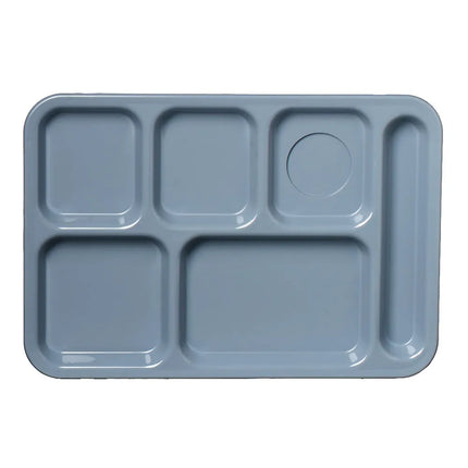 Khay Nhựa Chữ Nhật Carlisle 61459 6 Ngăn 35.2 x 25.1 cm Xanh Đá