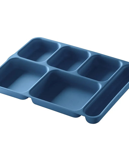 Khay Nhựa Chữ Nhật Chia 6 Ngăn Cambro 10146DCP414 25.2 cm x 35.4 cm Màu Xanh Mòng Két