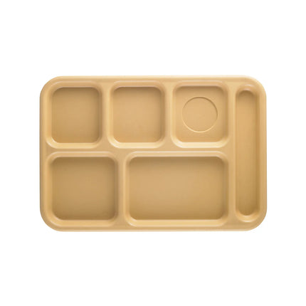 Khay Nhựa Chữ Nhật Chia 6 Ngăn Cambro BCT1014161 25.4 cm x 36.8 cm Màu Tan
