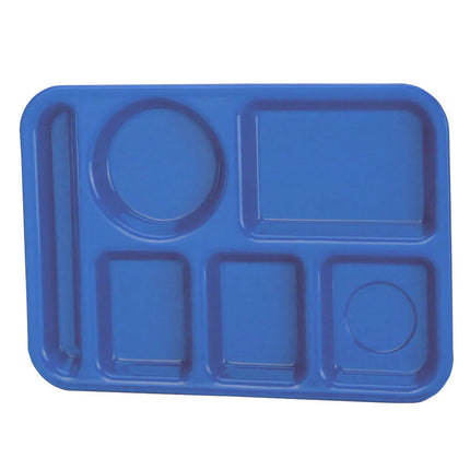 Khay Nhựa Chữ Nhật Chia 6 Ngăn Vollrath 2614-04 34.9 cm x 24.8 cm Màu Blueberry