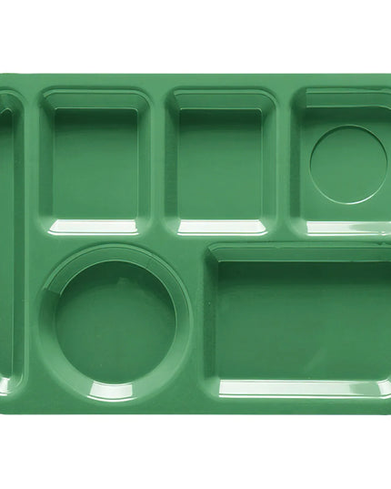 Khay Nhựa Chữ Nhật GET TL-152-FG 6 Ngăn 35.6 x 25.4 cm Màu Rainforest Green