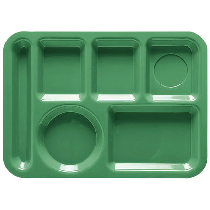 Khay Nhựa Chữ Nhật GET TL-152-FG 6 Ngăn 35.6 x 25.4 cm Màu Rainforest Green