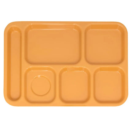 Khay Nhựa Chữ Nhật GET TR-152-TY 6 Ngăn 36.5 x 25.1 cm Màu Tropical Yellow