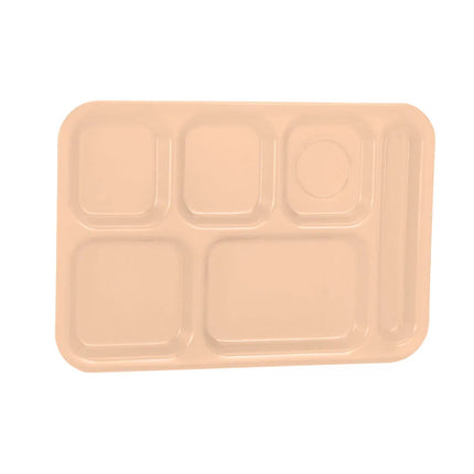 Khay Nhựa Chữ Nhật Vollrath 2015-09 6 Ngăn 37.5 x 25.1 cm Vàng Tan