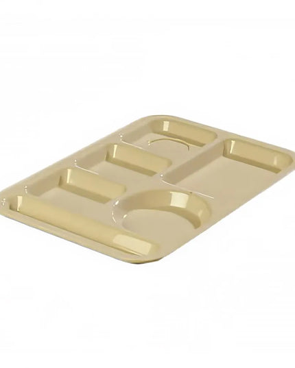 Khay Nhựa Hình Chữ Nhật Carlisle 614PC25 6 Ngăn 35.2 x 25.1 cm Màu Nâu Nhạt