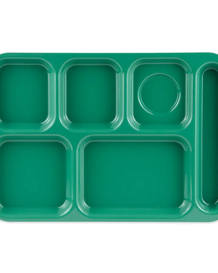 Khay Nhựa Hình Chữ Nhật GET TR-152-FG 6 Ngăn, 36.5 x 25.1 cm, Xanh Rainforest