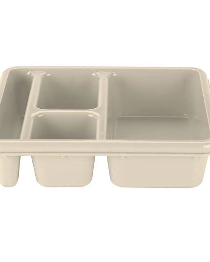 Khay Nhựa Phục Vụ Bữa Ăn Cambro 9114CP161 4 Ngăn 22.7 x 27.3 cm Màu Tan