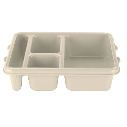 Khay Nhựa Phục Vụ Bữa Ăn Cambro 9114CP161 4 Ngăn 22.7 x 27.3 cm Màu Tan