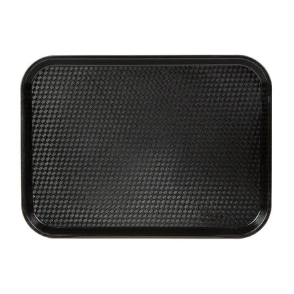 Khay Nhựa Thức Ăn Nhanh Cambro 1216FF110 40.9 cm x 30 cm Đen