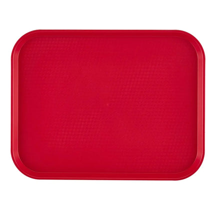 Khay Nhựa Thức Ăn Nhanh Cambro 1216FF163 40.9 cm x 30 cm Đỏ