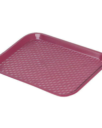 Khay Nhựa Thức Ăn Nhanh GET 35.6 cm x 27.3 cm Đỏ Booc Đô (FT-14-BU)