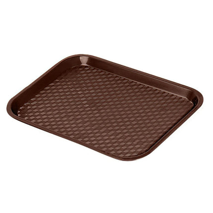 Khay Nhựa Thức Ăn Nhanh GET 35.6 cm x 27.3 cm Nâu (FT-14-BR)