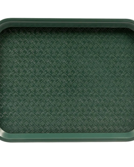 Khay Nhựa Thức Ăn Nhanh Winco FFT-1014G 35.6 cm x 25.4 cm Màu Xanh Lá