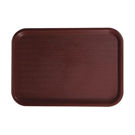 Khay Nhựa Thức Ăn Nhanh Winco FFT-1014U 35.6 cm x 25.4 cm Màu Đỏ Booc Đô