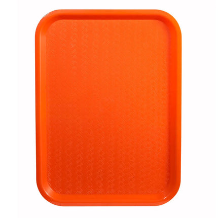 Khay Nhựa Thức Ăn Nhanh Winco FFT-1418O 45.7 cm x 35.6 cm Màu Cam