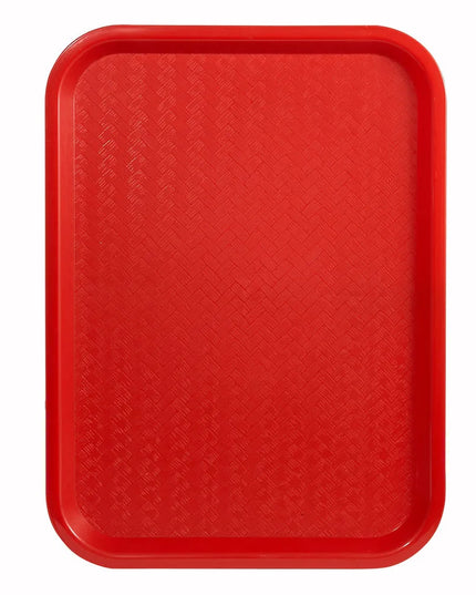 Khay Nhựa Thức Ăn Nhanh Winco FFT-1418R 45.7 cm x 35.6 cm Màu Đỏ