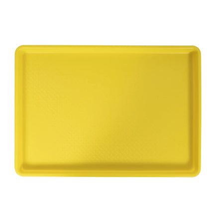 Khay Nhựa Thức Ăn Nhanh Winco FFT-1826YL 66 cm x 45.7 cm Màu Vàng