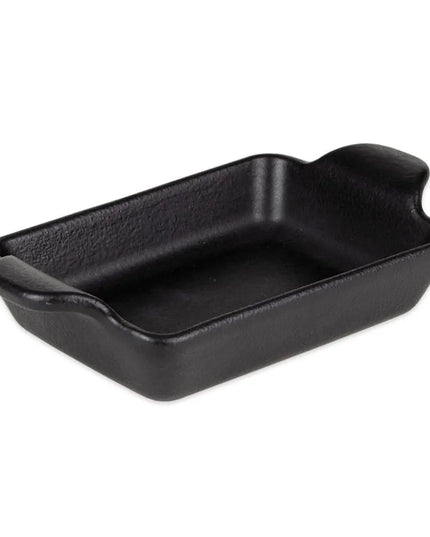 Khay Nướng Bầu Dục Diversified Ceramics DCI539BI 295 ml Gốm Đen