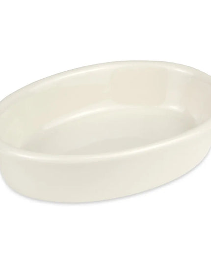 Khay Nướng Bầu Dục Hall China 5710AWHA 295 ml Sứ Trắng