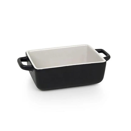 Khay Nướng Chữ Nhật Kiln® Front Of The House DBO137BKC23 473 ml - Sứ, Đen