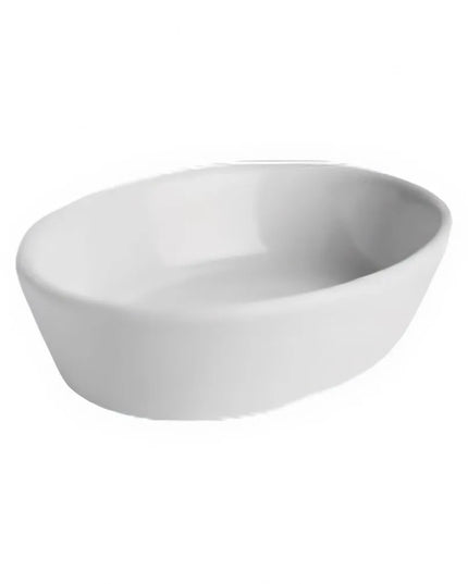 Khay Nướng Fort Pitt Bầu Dục Hall China HL5720AWHA 415 ml Sứ Trắng