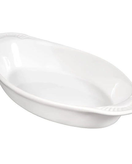 Khay Nướng Lasagna Oval Browne 564015W Sứ Trắng 480 ml