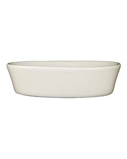 Khay Nướng Lò ITI OB-7 Hình Oval 414 ml - Gốm Trắng American White