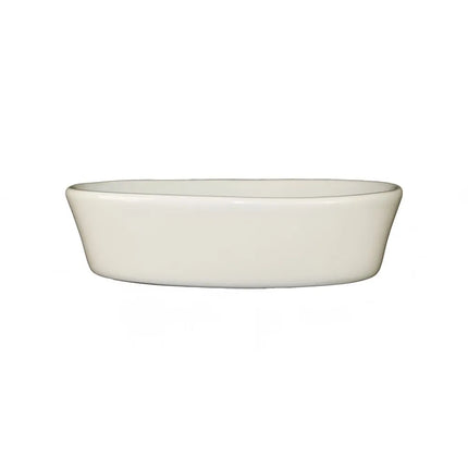 Khay Nướng Lò ITI OB-7 Hình Oval 414 ml - Gốm Trắng American White