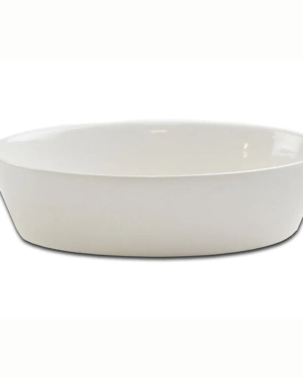 Khay Nướng Oval Browne 564004W Gốm Trắng 270 ml