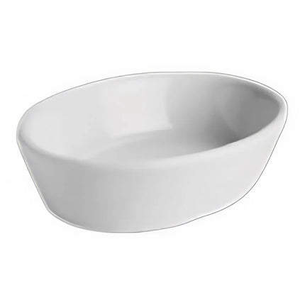 Khay Nướng Oval Fort Pitt Hall China HL570343ABWA 237 ml Sứ Trắng Sáng