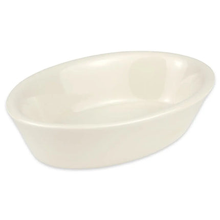 Khay Nướng Oval Hall China 5500AWHA Sứ Trắng 270 ml