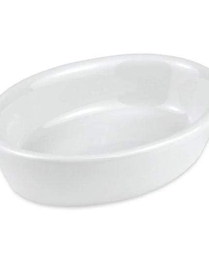 Khay Nướng Oval Hall China 5700ABWA 177 ml Sứ Trắng Sáng