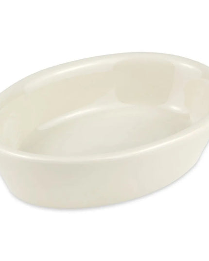 Khay Nướng Oval Hall China 5700AWHA 177 ml Sứ Trắng