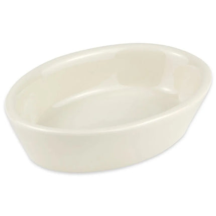 Khay Nướng Oval Hall China 5700AWHA 177 ml Sứ Trắng