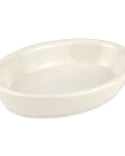 Khay Nướng Oval Hall China 7010AWHA 207 ml Sứ Trắng